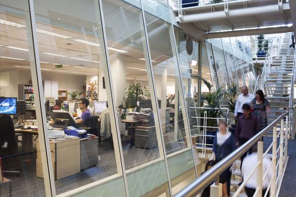 ‘The Lancet’ editorial floor at Elsevier HQ