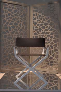 ‘Helleu’ director’s chair by François Russo for Poltrona Frau