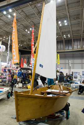 Wooden runaround from Sano boatyard in Tokyo