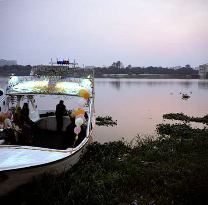 Entertainment boat