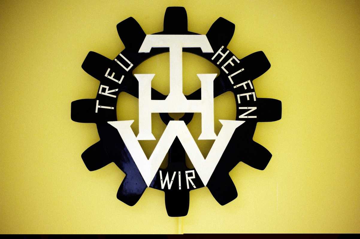 THW logo at the Berlin-Reinickendorf chapter