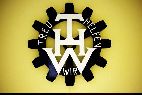 THW logo at the Berlin-Reinickendorf chapter