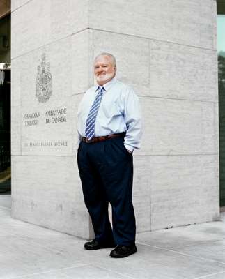 Glen Bullard. Events manager at the Canadian embassy