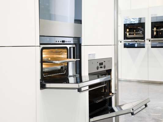 Ovens in the Zug showroom