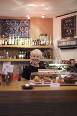 Ase Fredheim, breakfast waiter