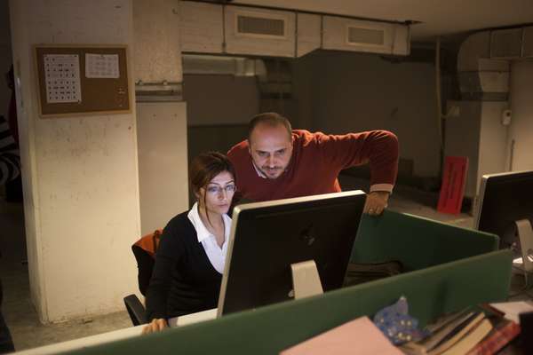 Journalists at Taraf newspaper