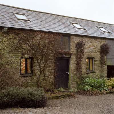 His Devon home and studio