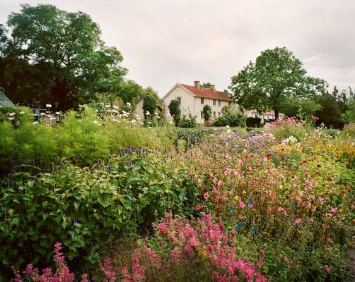 Capellagården, built on old farmland 