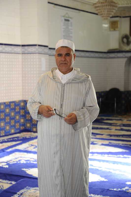 Imam at the Mantelete mosque