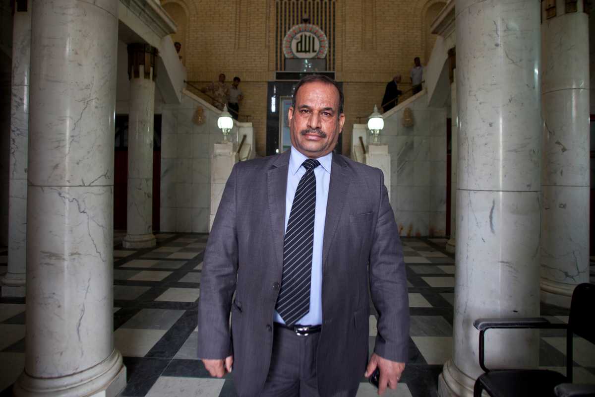Omran Radhi, director general of the State Company for Iraqi Ports