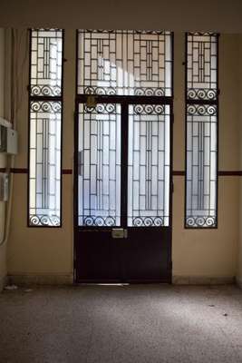 Lobby of an apartment building in Mar Mikhael