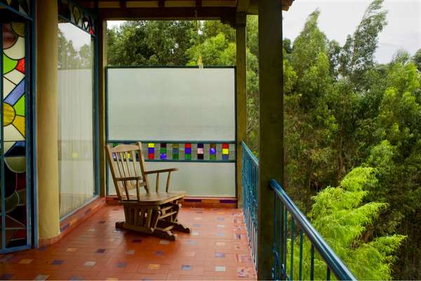 Balcony of a countryside villa