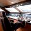 Captain’s deck on San Lorenzo 33m yacht ‘Keep Cool’