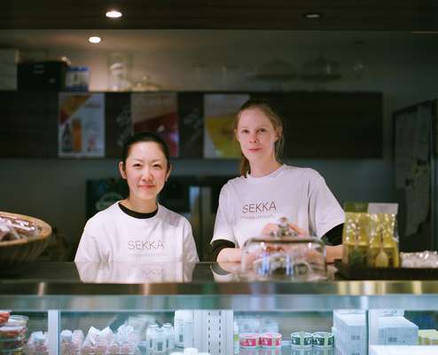 Staff at J-Sekka deli