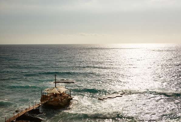 Batroun is known for its clear, greeny-blue waters. Very escapist