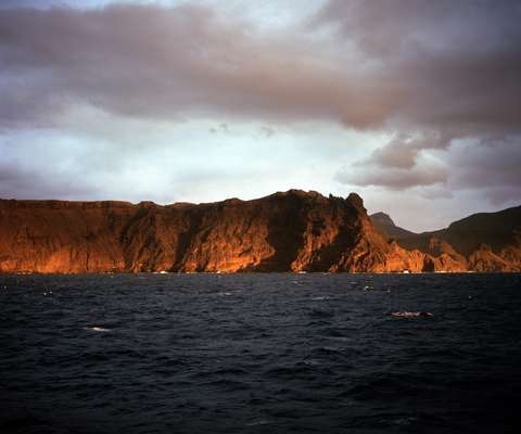 Land ahoy: landing at St Helena