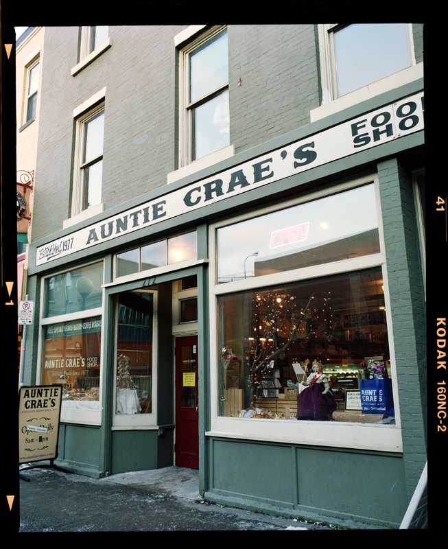 Auntie Crae’s was the first gourmet shop in St John’s 