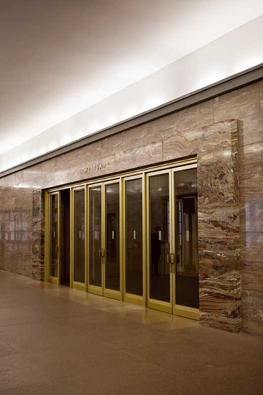 Weltsaal entrance