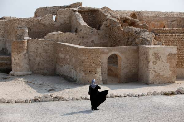 Harireh ruins, one of Kish’s few non-commercial attractions