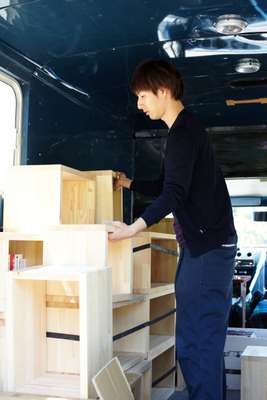 Book Truck, Shuhei Mita, Tokyo