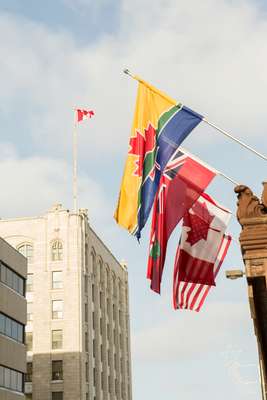 Flying flags of the past