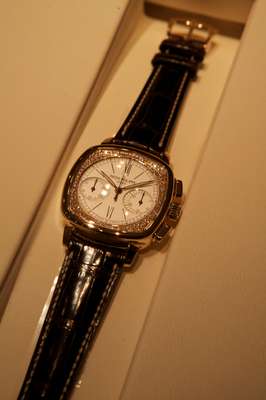 Bejewelled Patek Philippe timepiece 