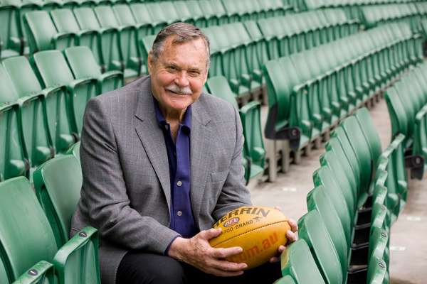 Ron Barassi at the MCG