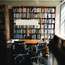 Office 1 (Andre Balazs' Properties, New York): Balazs’ office with bookcase door 