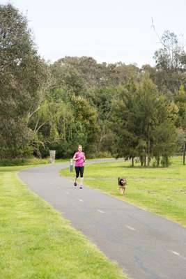 Parkland by Yarra River