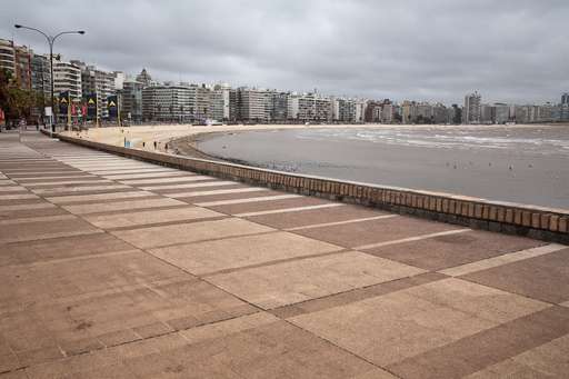 Rambla along the Río de la Plata 