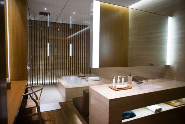 Cathay Pacific first-class lounge