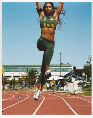 Long jump warm-up