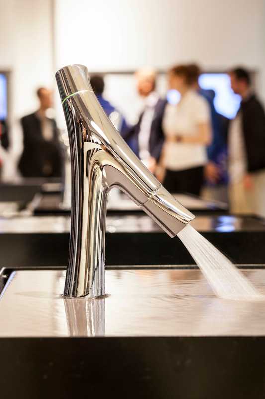 The latest tap model from the Axor Starck line - a collaboration between Axor and Philippe Starck