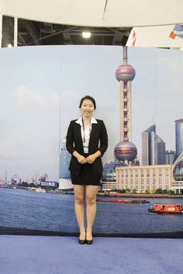 A Chinese cruise terminal representative 
