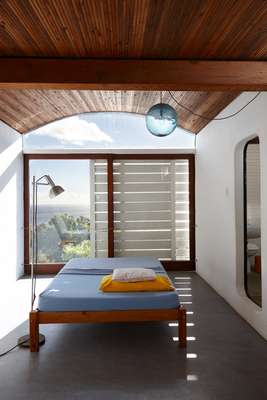 Bedroom balconies face the Atlantic