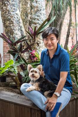 Landscape designer Alex Hanazaki
