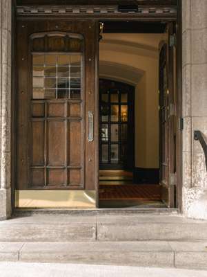 Chateau entrance