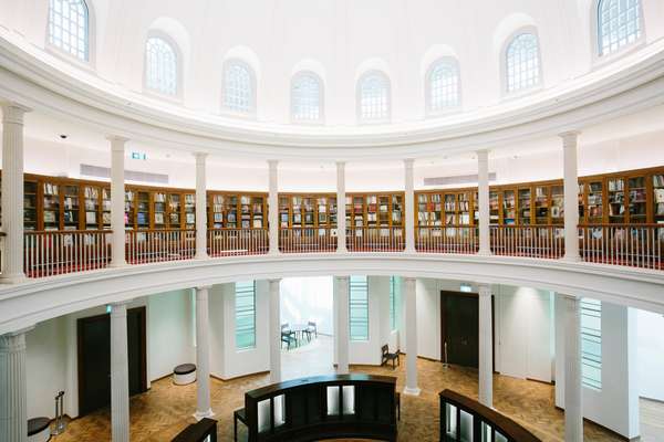 Former library of the supreme court, now a resource centre