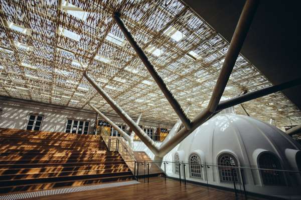 Filigree roof