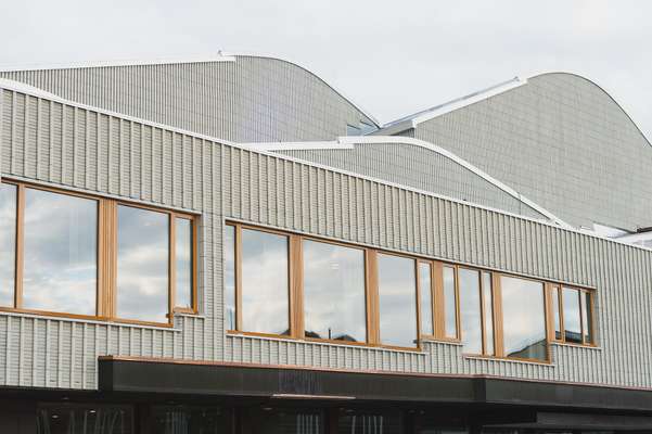 Lappia Hall's undulating roof