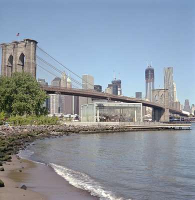 The recently restored Jane’s Carousel in Brooklyn Bridge Park