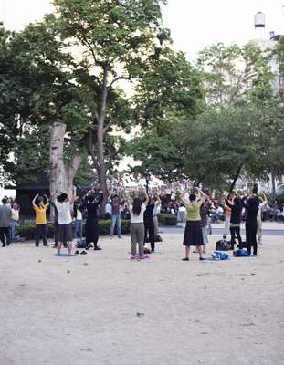 Tai Chi in Madison Square Park