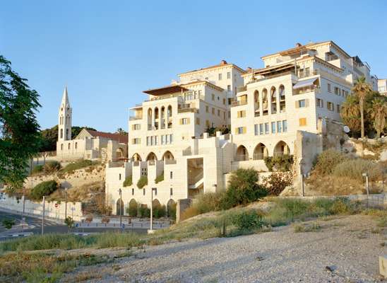 New construction in ancient Jaffa