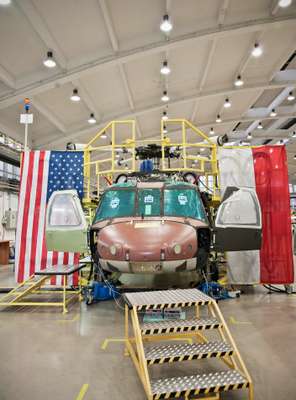 Black Hawk in the making at PZL Mielec’s facility