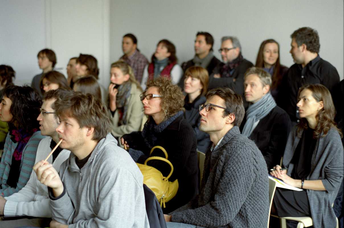 Students at Strelka Institute, Moscow 