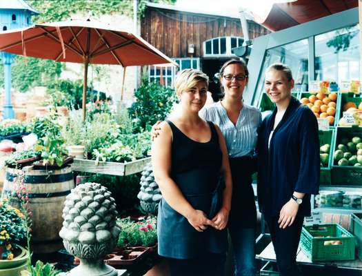 Staff at the deli/cafe Mutter Fourage