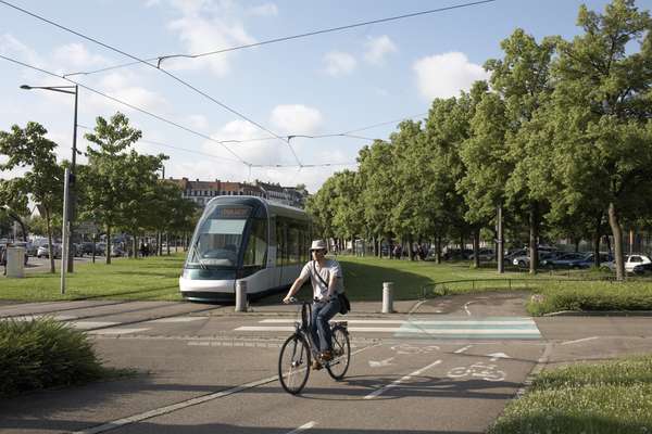 Tour of the tram network in Strasbourg