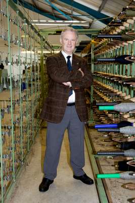 Rae Mackenzie, sales director of Harris Tweed Hebrides’ mill at Shawbost