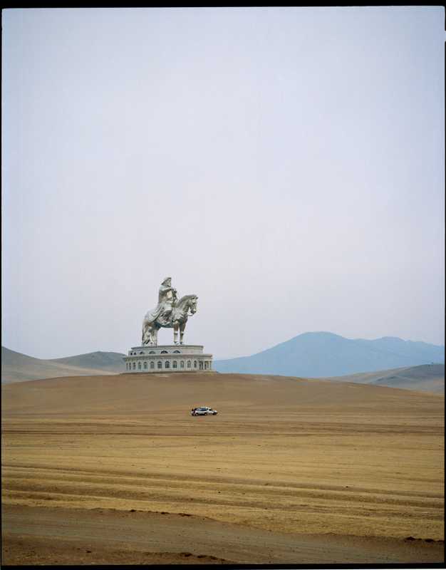 Mongolia’s answer to the Statue of Liberty: a 40m-high steel statue of Genghis Khan astride a horse, 50km east of Ulan Bator