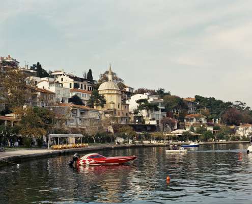 Waterfront on Burgazada, the third largest of the Princes' Islands